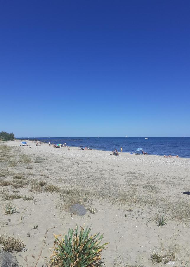 Cap d agde 200m plage du môle accès direct aux rues piétonnes Agde Exterior foto